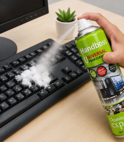 Handboss Universal Foam Cleaner for keyboard cleaning