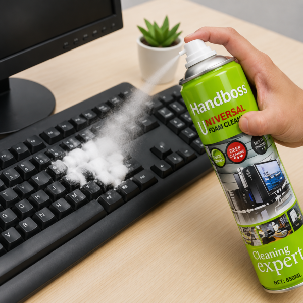 Handboss Universal Foam Cleaner for keyboard cleaning