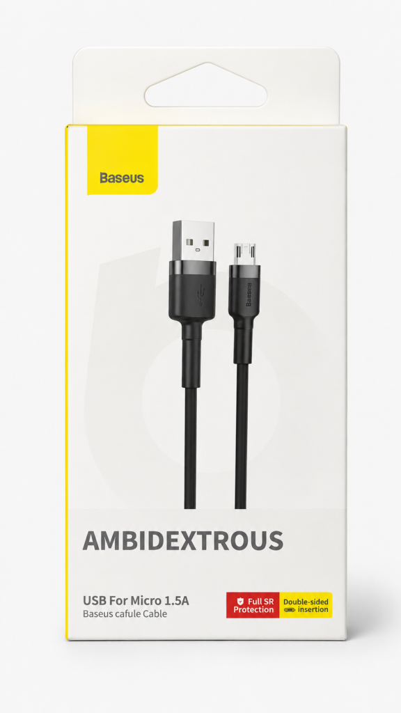 Baseus USB to Micro Cable 1.5A Cafule charging cable