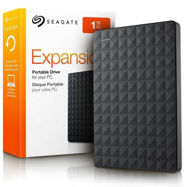 SEAGATE 1TB External Hard Drive – Portable USB 3.0 Storage Device