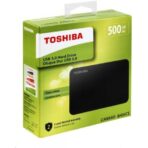 TOSHIBA 500GB External Hard Drive – Portable USB 3.0 Storage Device
